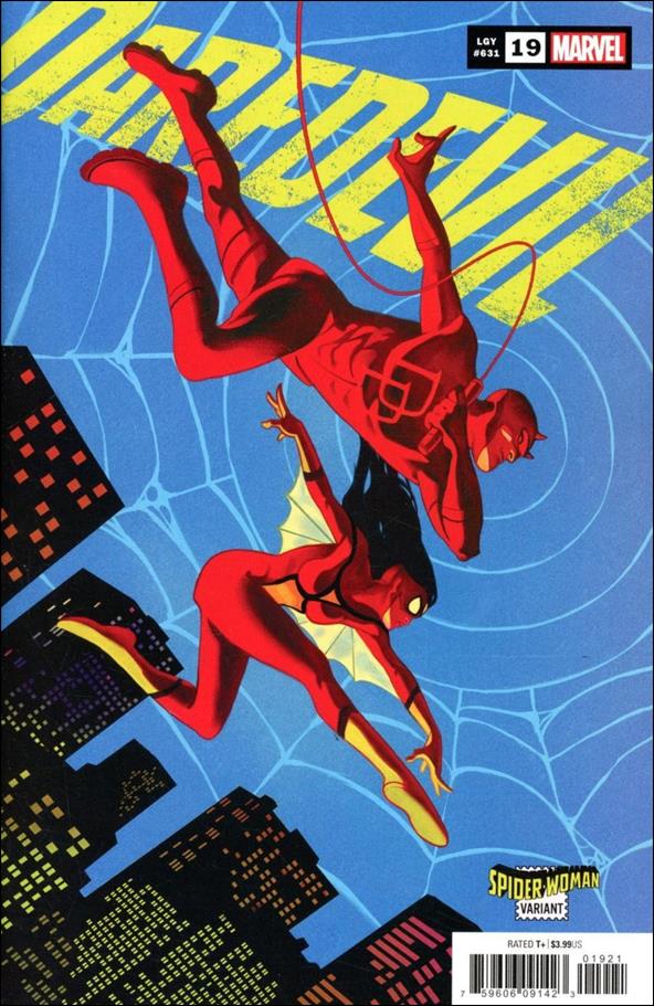 Daredevil (2019) issue 19-B Michael Del Mundo Spider-Woman Cover
