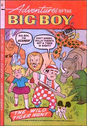Adventures of the Big Boy issue 85-B West Coast Cover