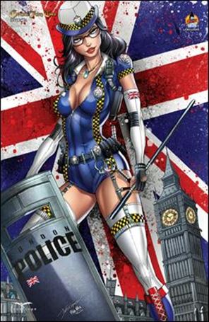 Grimm Fairy Tales (2005) issue 82-C Jamie Tyndall London Super Comic Con Cover 1/500 
