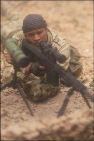 McFarlane Military (Series 1) figure 3-B Marine Corps Recon Sniper
