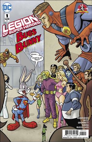 Legion of Super-Heroes/Bugs Bunny Special issue 1-B Ty Tmpleton Cover