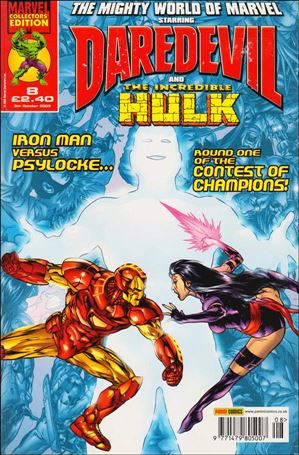 Mighty World of Marvel (UK) (2003) issue 8 Cardstock Cover