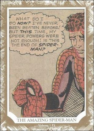Marvel Beginnings: Series 3 (Ultimate Panel Focus Cut-Comic Subset) card UM-19 Amazing Spider-Man #3 1/56