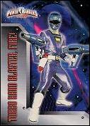 Power Rangers Turbo (Base Set) card 14 Turbo Hand Blaster, Fire!