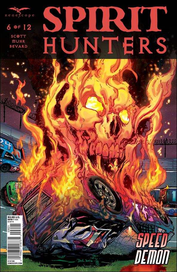 Spirit Hunters issue 6-B Daniel Leister Cover