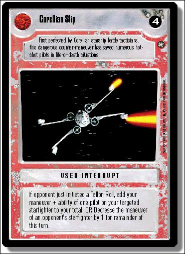 Star Wars: A New Hope Limited (Base Set) card 131 Corellian Slip
