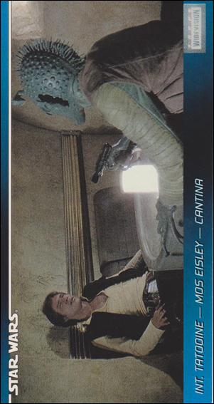 Star Wars Widevision (Base Set) card 44 Int. Tatooine - Mos Eisley - Cantina