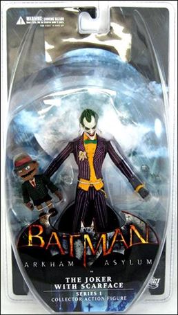 Batman: Arkham Asylum (Series 1) figure 3 Joker with Scarface