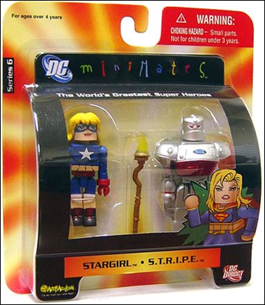 DC Minimates figure 22 Stargirl / S.T.R.I.P.E.