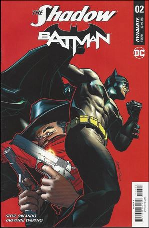 Shadow / Batman issue 2-B Brandon Peterson Cover