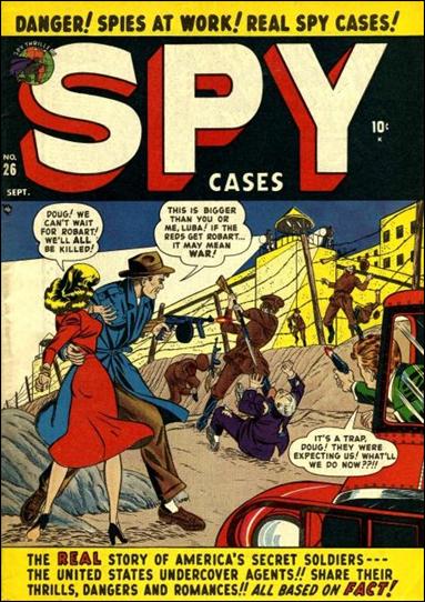 Spy Cases issue '26' #26 on the cover