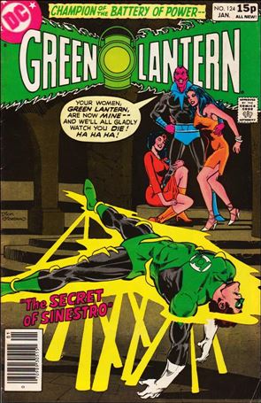 Green Lantern (1960) issue 124-B UK Price Cover