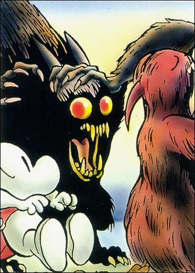 Bone: Series 1 (Base Set) card 13 Stupid, Stupid Rat Creatures