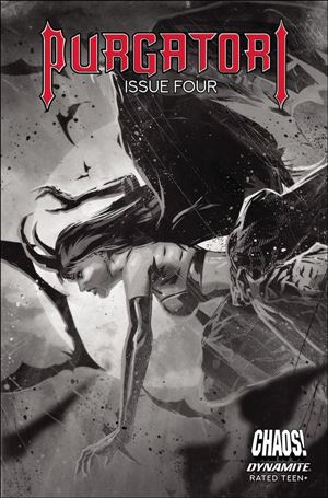 Purgatori (2021) issue 4-I Szymon Kudranski 1:10 Black & White Cover