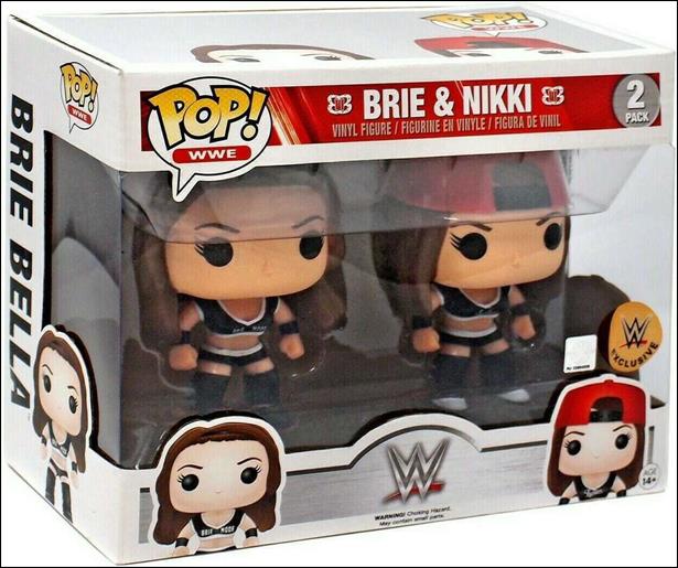 Pop! WWE Multi-Packs figure nn1-B Brie & Nikki (Black Outfits)