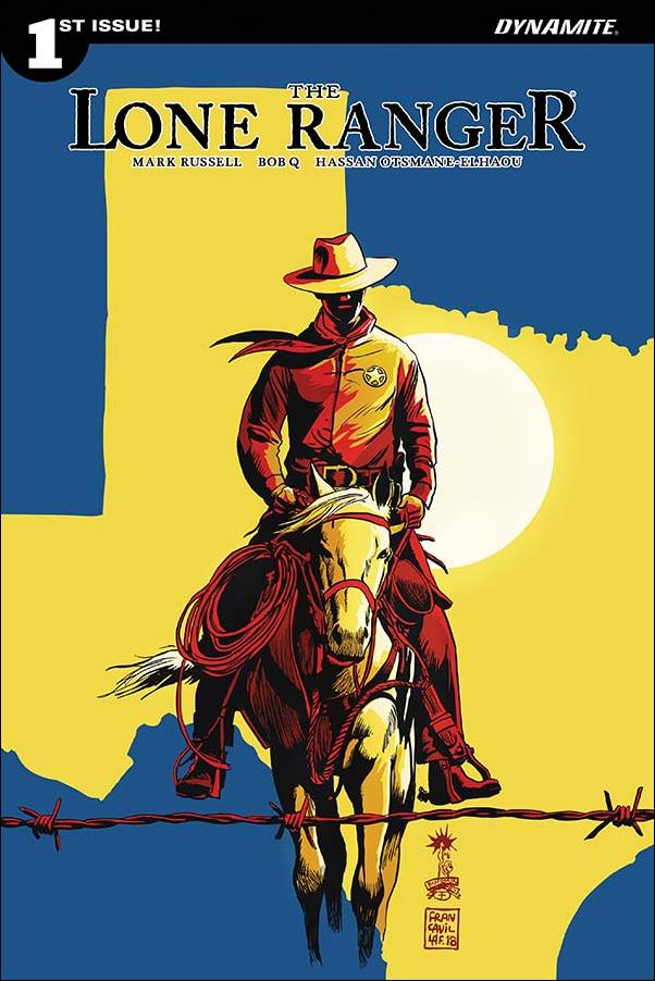 Lone Ranger (2018) issue 1-C Francesco Francavilla Cover