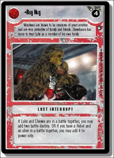 Star Wars: Hoth Limited (Base Set) card 124 Rug Hug