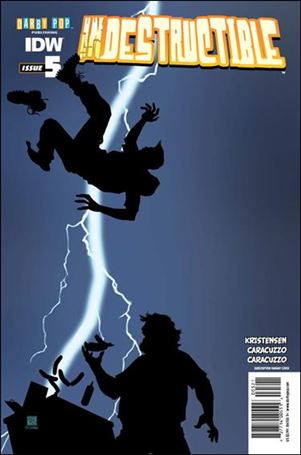 Indestructible issue 5-B Bernard Chang Subscription Cover