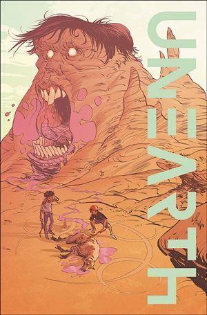 Unearth issue 1-B Kyle Strahm Cover