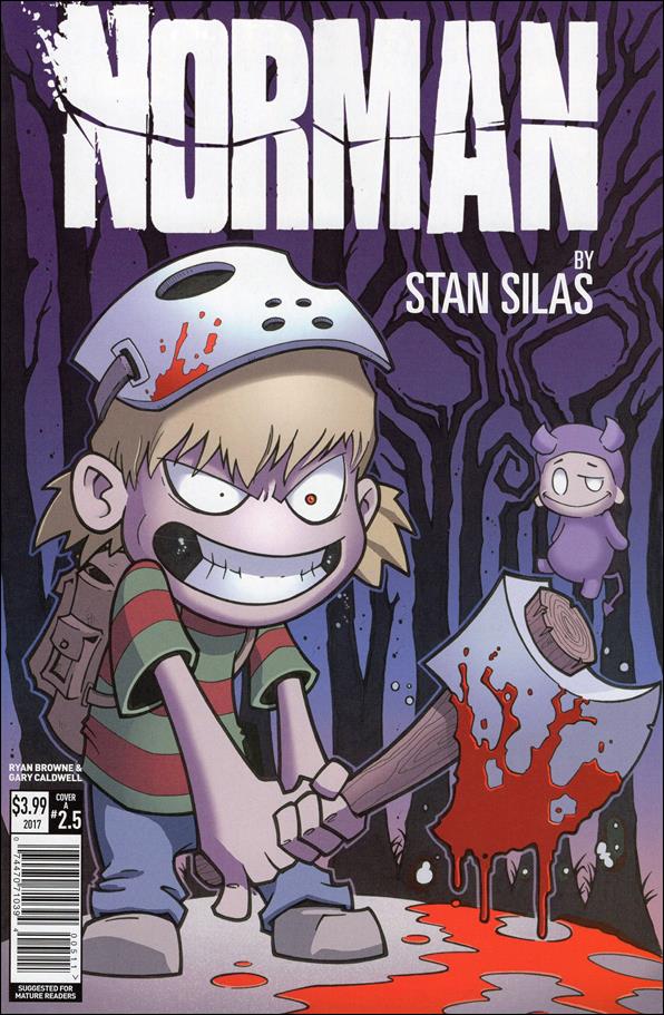 Norman (2017) issue 5 Ryan Browne Cover
