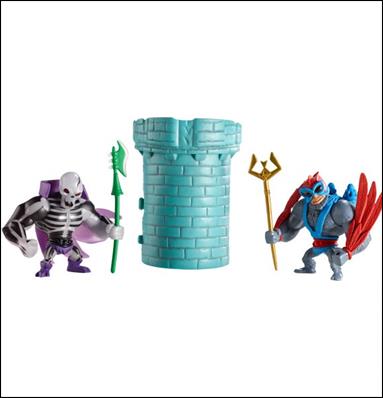 Masters of the Universe Minis figure 3-B Stratos and Scareglow (Loose)