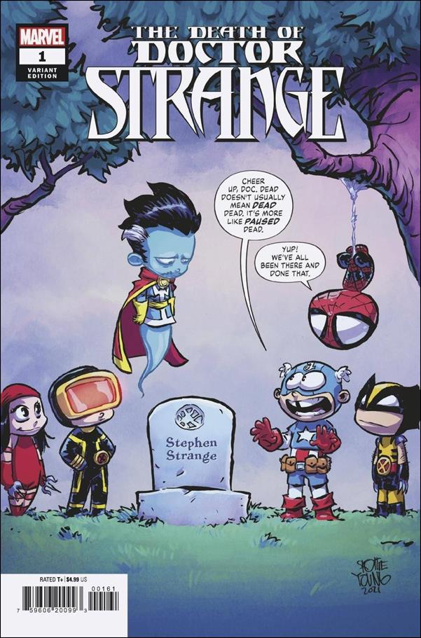 Death of Doctor Strange issue 1-D Skottie Young Baby Cover