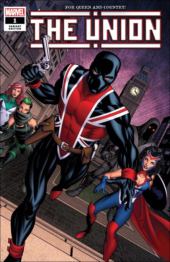 Union (2021) issue 1-F Mike McKone 1:50 Cover