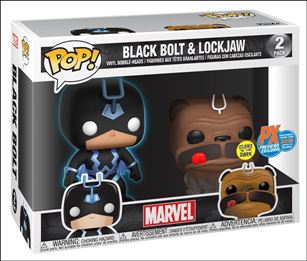 POP! Marvel Multi-Packs figure nn15 Black Bolt & Lockjaw