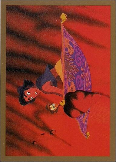 Aladdin (Base Set) card 37 A frantic escape attempt...