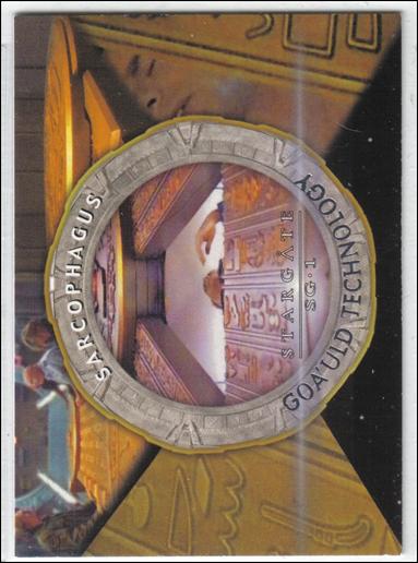 Stargate SG-1: Season 4 (Goa'uld Technology Subset) card G6 Sarcophagus