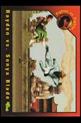 Mortal Kombat (Base Set) card 53 Rayden vs. Sonya Blade