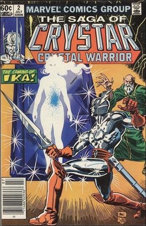 Saga of Crystar Crystal Warrior issue 2-B Newsstand Cover