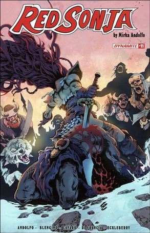 Red Sonja (2021) issue 11-D Jonathan Lau Cover
