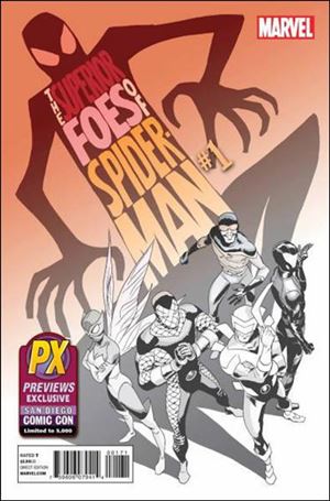 Superior Foes of Spider-Man issue 1-G Marcos Martin SDCC / Previews Cover 1/5000