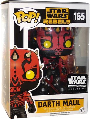 POP! Star Wars figure 165 Darth Maul Smuggler's Bounty