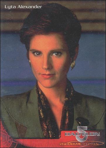 Babylon 5 Special Edition (Base Set) card 7 Lyta Alexander