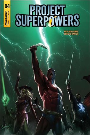 Project Superpowers: Chapter Three issue 4 Francesco Mattina Cover