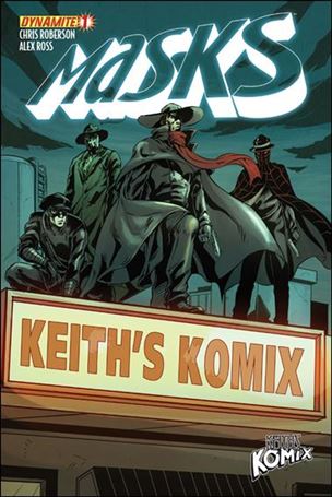 Masks issue 1-SN Keith's Komix Store Cover