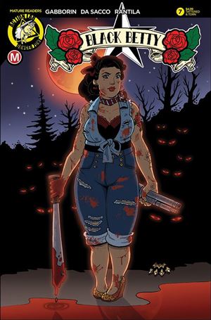 Black Betty issue 7-D Ann Uland Tattered & Torn Cover