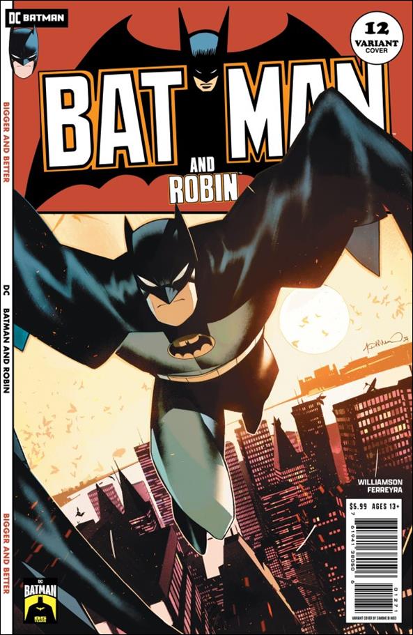 Batman and Robin (2023) issue 12-D Simone Di Meo "Batman 85th Ann." Cardstock Cover