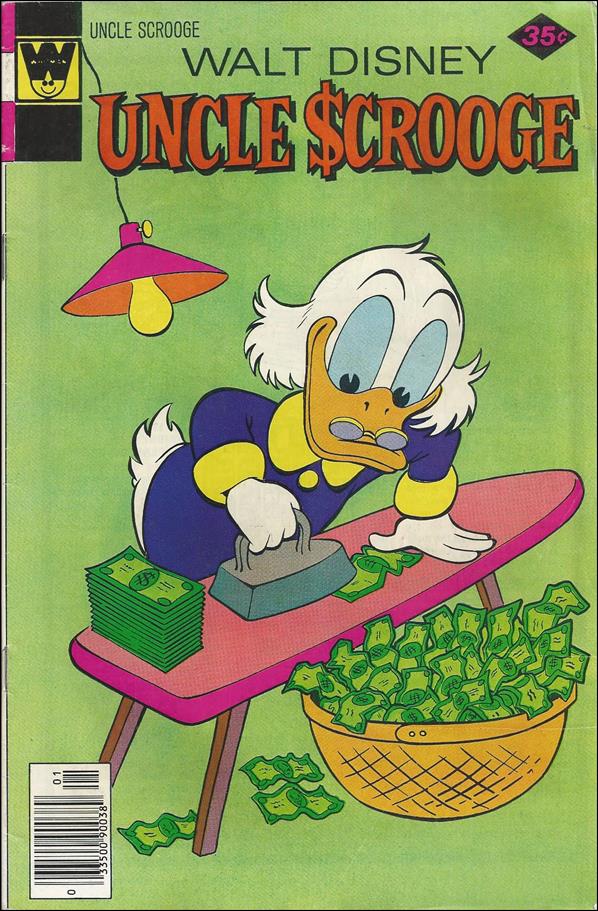 Walt Disney's Uncle Scrooge issue 148-B Whitman Cover