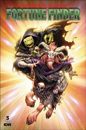 Dungeons & Dragons: Fortune Finder issue 3 Max Dunbar Cover