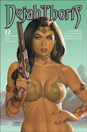 Dejah Thoris (2019) issue 12-C Joseph Michael Linsner Cover