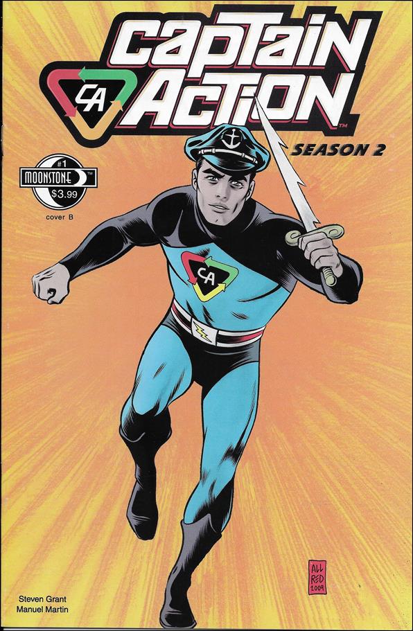 Captain Action Season 2 issue 1-B Mike Allred Cover