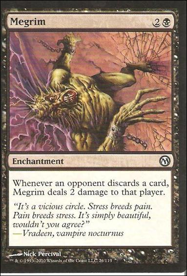 Magic the Gathering: Duels of the Planeswalkers (Base Set) card 26 Megrim