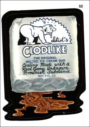 Wacky Packages All-New: Series 1 (Base Set) card 52 Clodlike