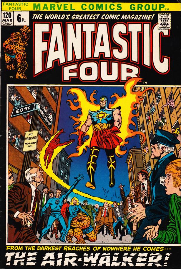 Fantastic Four (1961) issue 120-B UK Price Cover