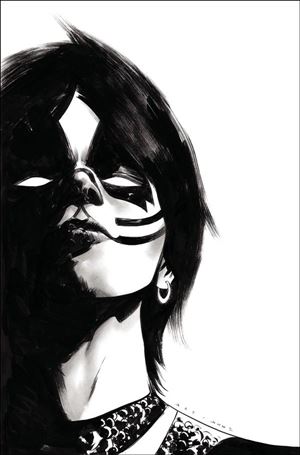 KISS: Phantom Obsession issue 5-L Jae Lee 1:30 Black & White Virgin Cover