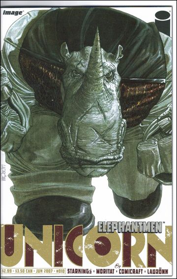 Elephantmen issue 10 Flipcover by Ladronn & Snakebite