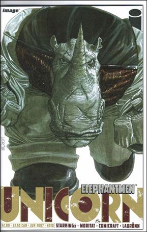 Elephantmen issue 10 Flipcover by Ladronn & Snakebite